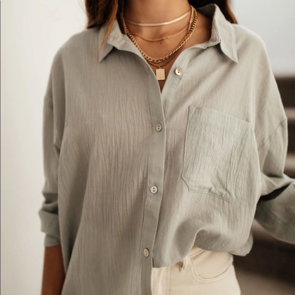 bohme Tops - Bohme Larissa button down